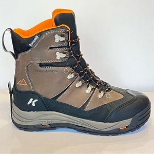 Korkers Snow Jack OB7520CC Winter Waterproof Boots 400 gram Mens Sz 12 EUC